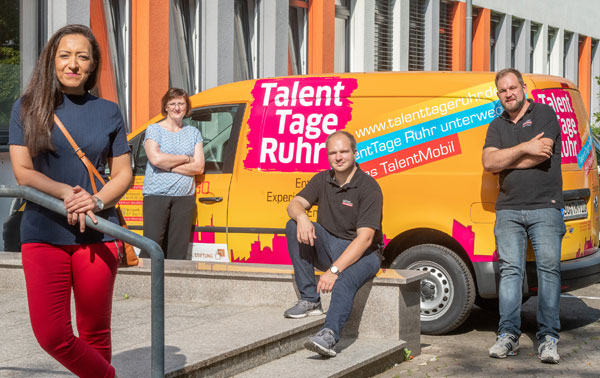 TalentMobil an Schulen im Ruhrgebiet