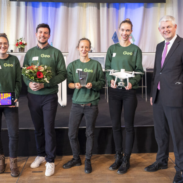 zdi-Schüler:innenlabor GeoIT belegt 3. Platz bei EFRE.Stars