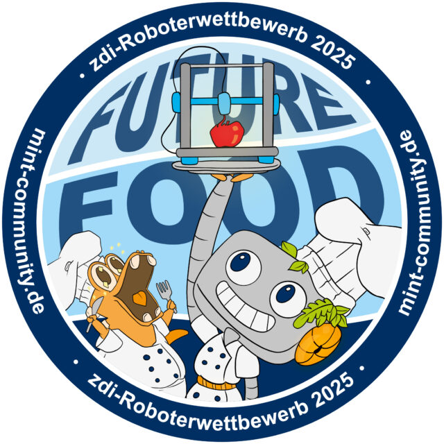 Logo zdi-Roboterwettbewerb 2025